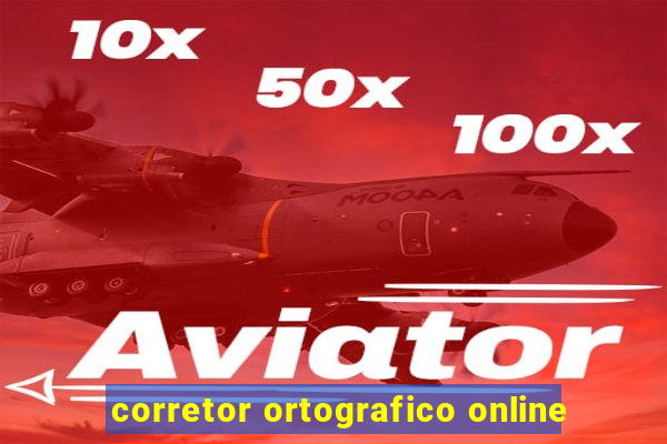 corretor ortografico online